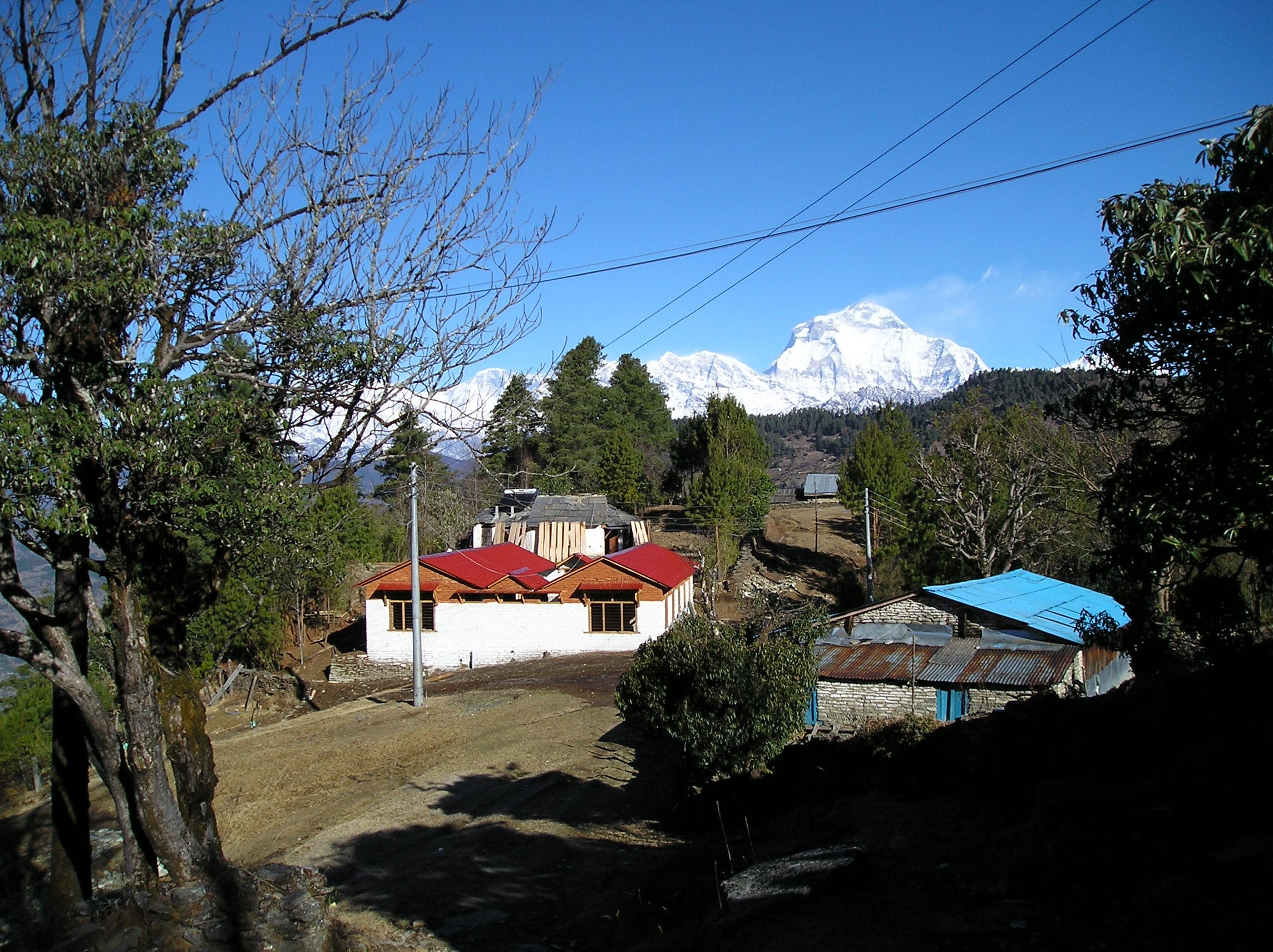 Community Lodge in Nangi